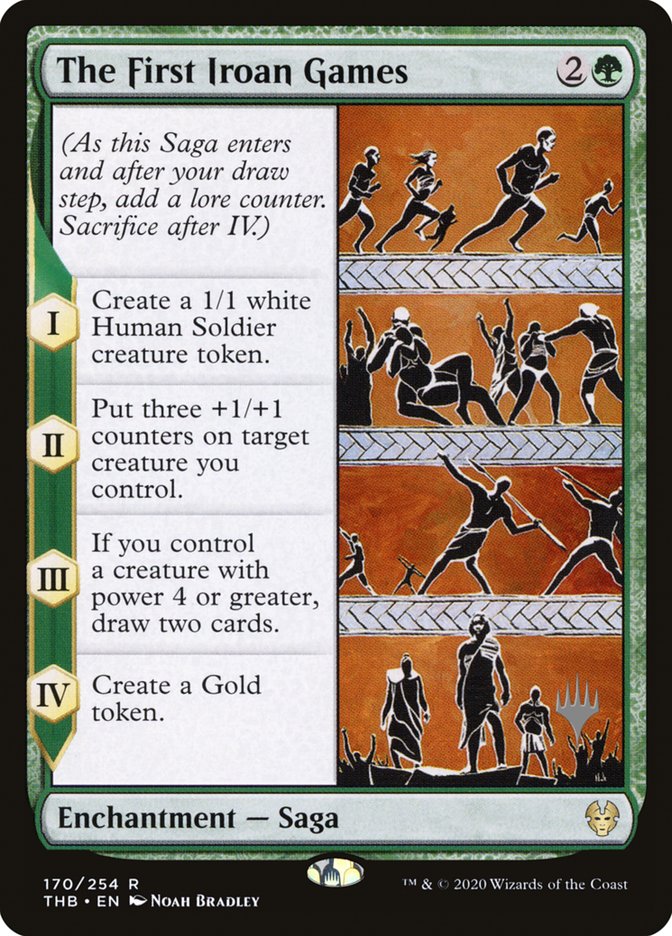 The First Iroan Games (Promo Pack) [Theros Beyond Death Promos] | Good Games North