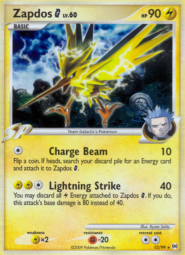 Zapdos G (12/99) [Platinum: Arceus] | Good Games North