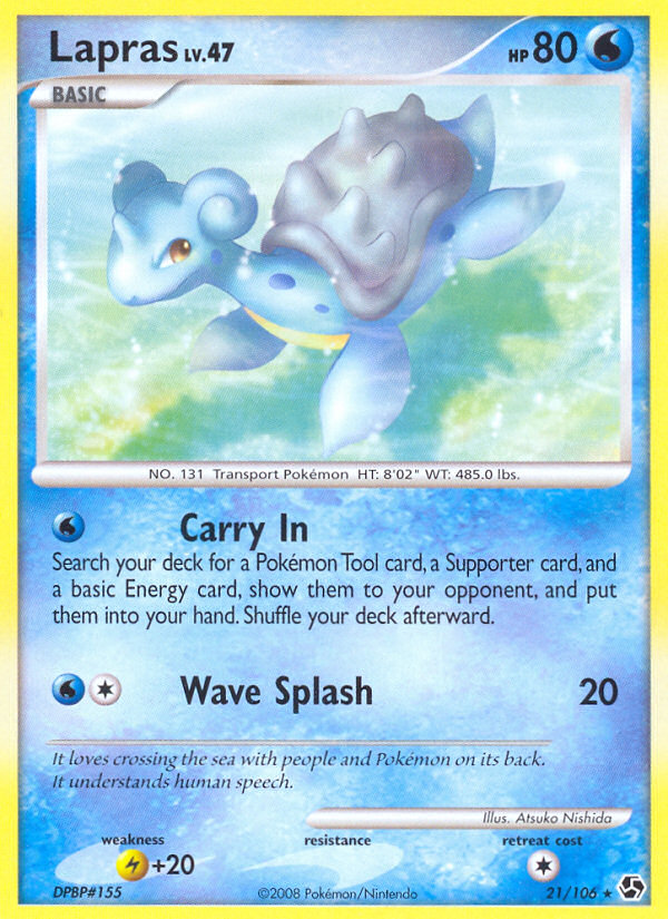 Lapras (21/106) [Diamond & Pearl: Great Encounters] | Good Games North