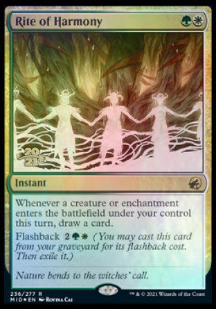 Rite of Harmony [Innistrad: Midnight Hunt Prerelease Promos] | Good Games North