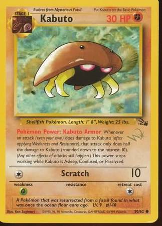 Kabuto (50/62) (W Stamped Promo) [Fossil Unlimited] | Good Games North