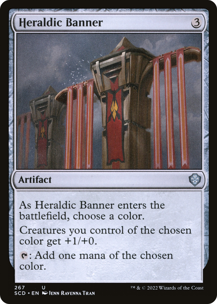 Heraldic Banner [Starter Commander Decks] | Good Games North