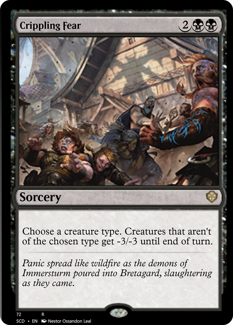 Crippling Fear [Starter Commander Decks] | Good Games North