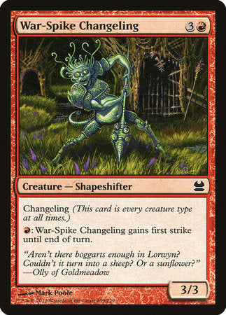 War-Spike Changeling [Modern Masters] | Good Games North