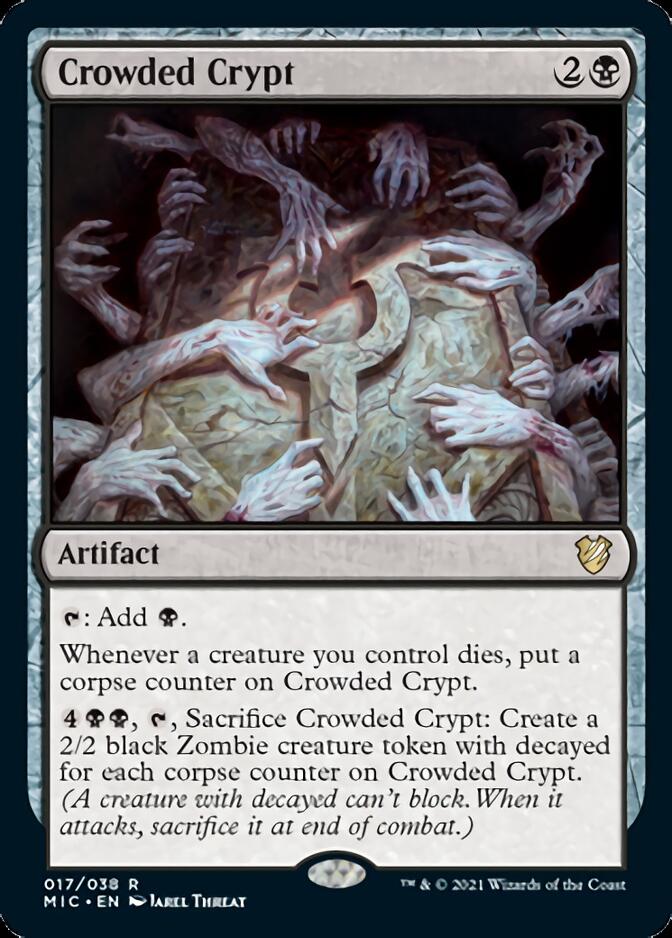 Crowded Crypt [Innistrad: Midnight Hunt Commander] | Good Games North