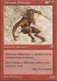 Talruum Minotaur [Mirage] | Good Games North