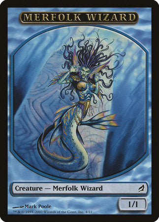 Merfolk Wizard Token [Lorwyn Tokens] | Good Games North