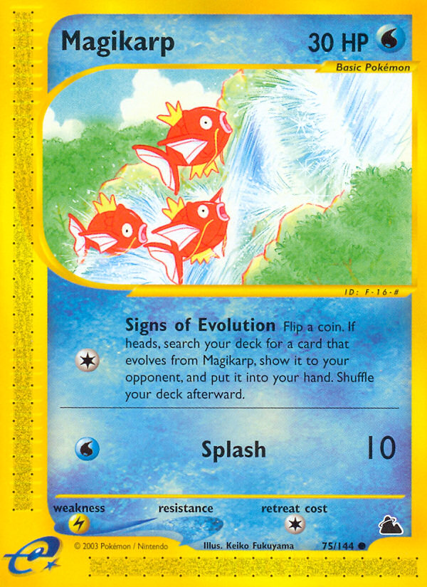 Magikarp (75/144) [Skyridge] | Good Games North