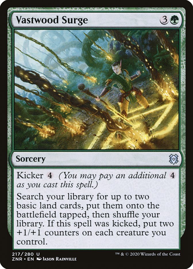 Vastwood Surge [Zendikar Rising] | Good Games North