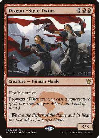 Dragon-Style Twins [Khans of Tarkir Promos] | Good Games North