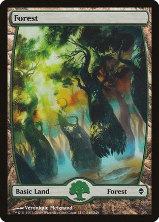 Forest (248) - Full Art [Zendikar] | Good Games North