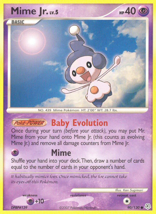 Mime Jr. (90/130) [Diamond & Pearl: Base Set] | Good Games North
