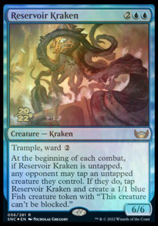 Reservoir Kraken [Streets of New Capenna Prerelease Promos] | Good Games North