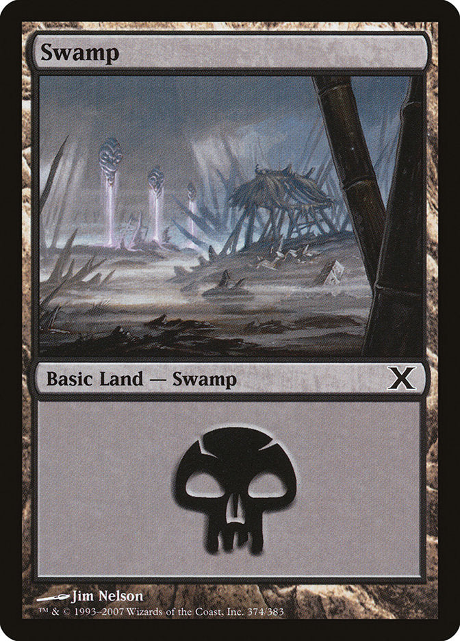 Swamp (374) [Tenth Edition] | Good Games North