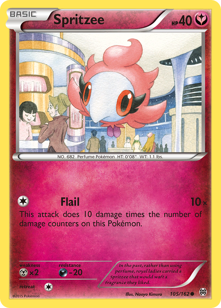 Spritzee (105/162) [XY: BREAKthrough] | Good Games North