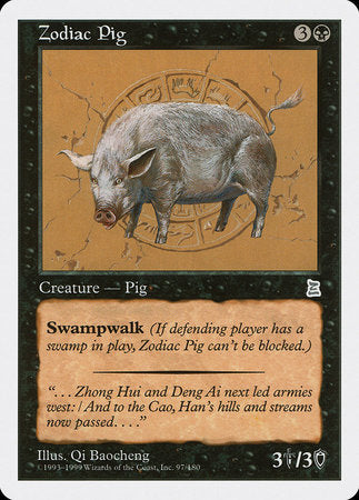 Zodiac Pig [Portal Three Kingdoms] | Good Games North