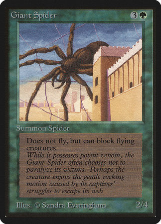 Giant Spider [Limited Edition Beta] | Good Games North