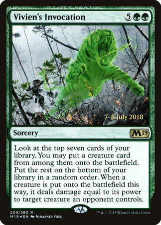 Vivien's Invocation [Core Set 2019 Promos] | Good Games North