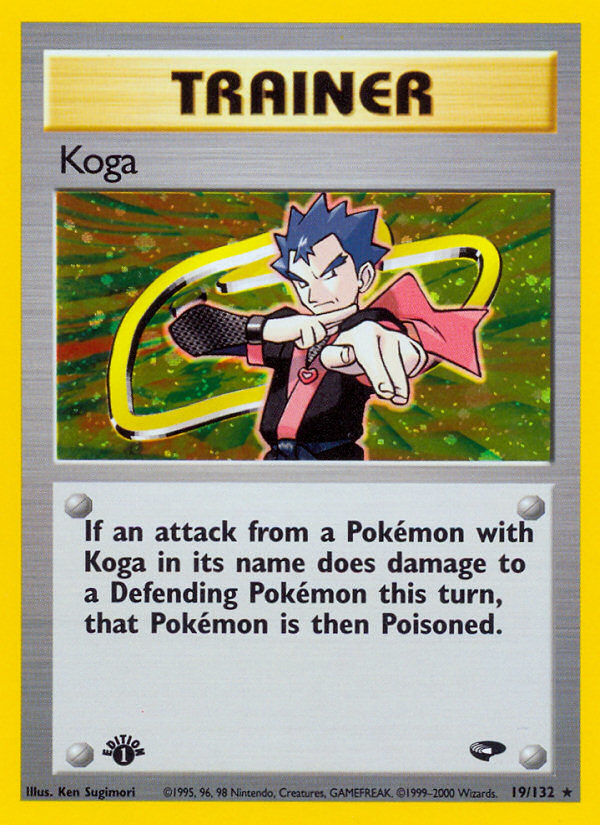 Koga (19/132) [Gym Challenge 1st Edition] | Good Games North