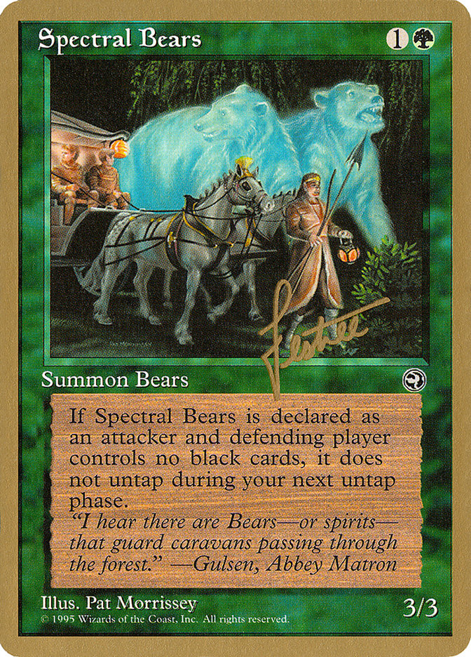 Spectral Bears (Bertrand Lestree) [Pro Tour Collector Set] | Good Games North