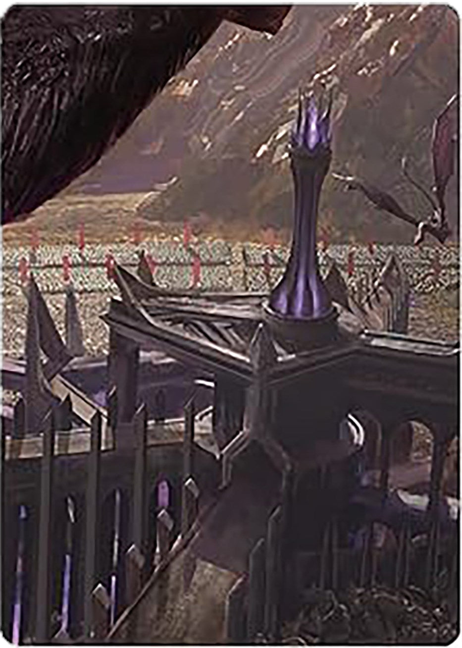 Minas Morgul, Dark Fortress Art Card [The Lord of the Rings: Tales of Middle-earth Art Series] | Good Games North