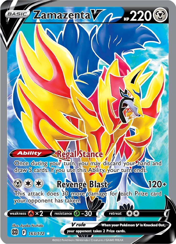 Zamazenta V (163/172) [Sword & Shield: Brilliant Stars] | Good Games North