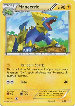 Manectric (13/30) [XY: Trainer Kit 3 - Pikachu Libre] | Good Games North