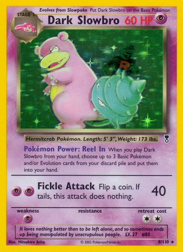 Dark Slowbro (8/110) [Legendary Collection] | Good Games North
