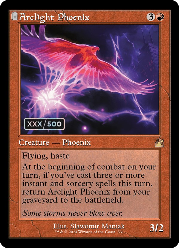 Arclight Phoenix (Retro) (Serialized) [Ravnica Remastered] | Good Games North