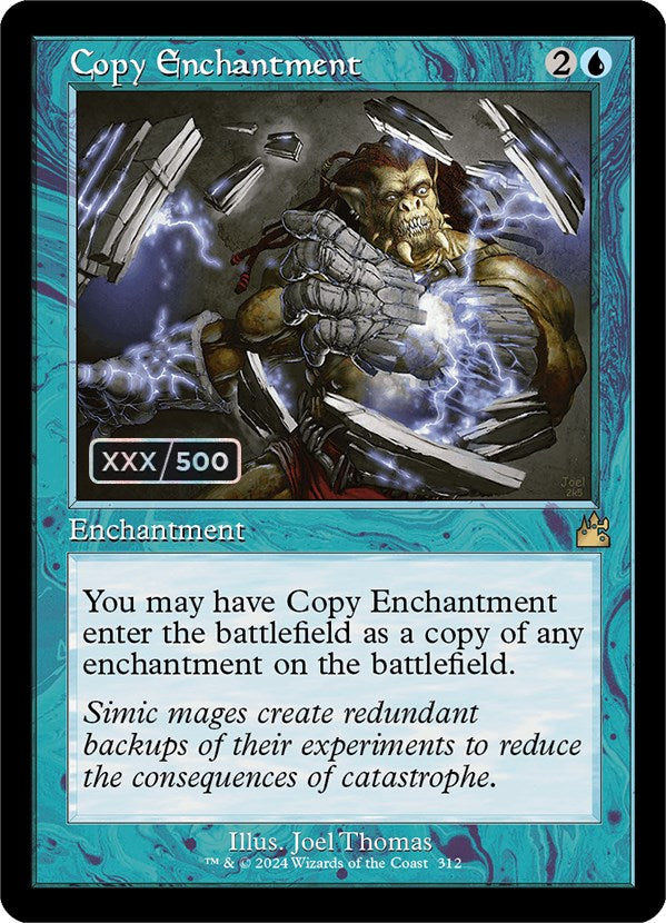 Copy Enchantment (Retro) (Serialized) [Ravnica Remastered] | Good Games North