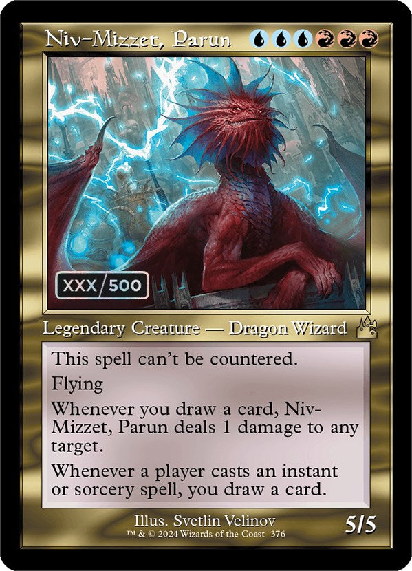 Niv-Mizzet, Parun (Retro) (Serialized) [Ravnica Remastered] | Good Games North