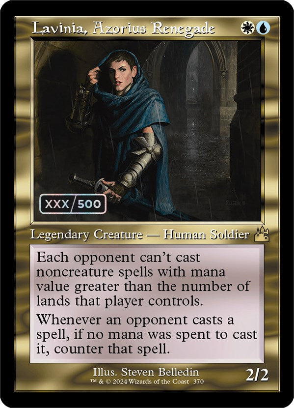 Lavinia, Azorius Renegade (Retro) (Serialized) [Ravnica Remastered] | Good Games North