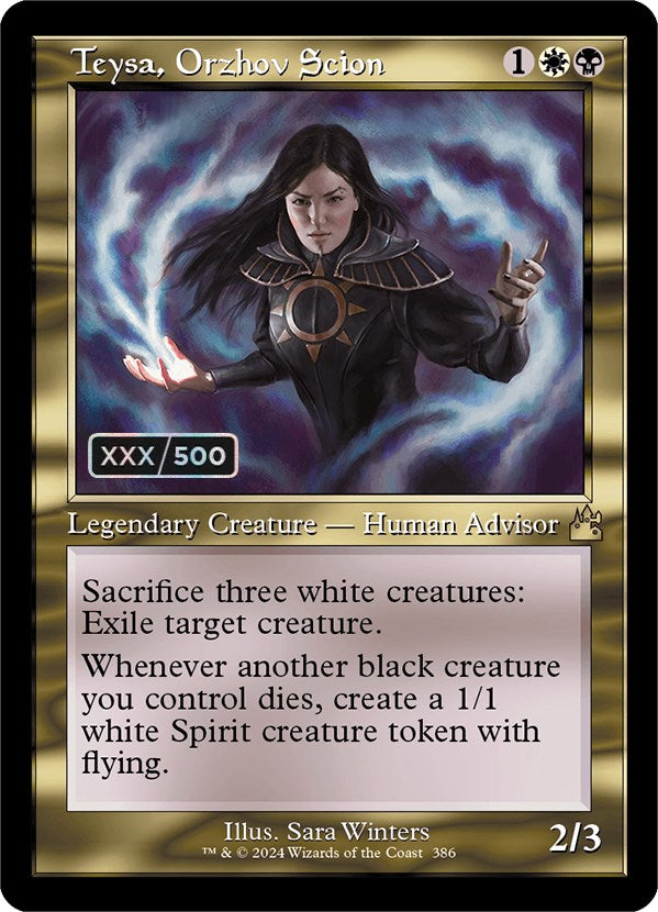 Teysa, Orzhov Scion (Retro) (Serialized) [Ravnica Remastered] | Good Games North