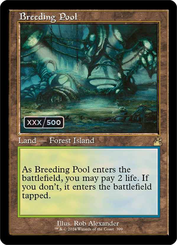 Breeding Pool (Retro) (Serialized) [Ravnica Remastered] | Good Games North