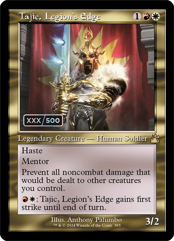 Tajic, Legion's Edge (Retro) (Serialized) [Ravnica Remastered] | Good Games North