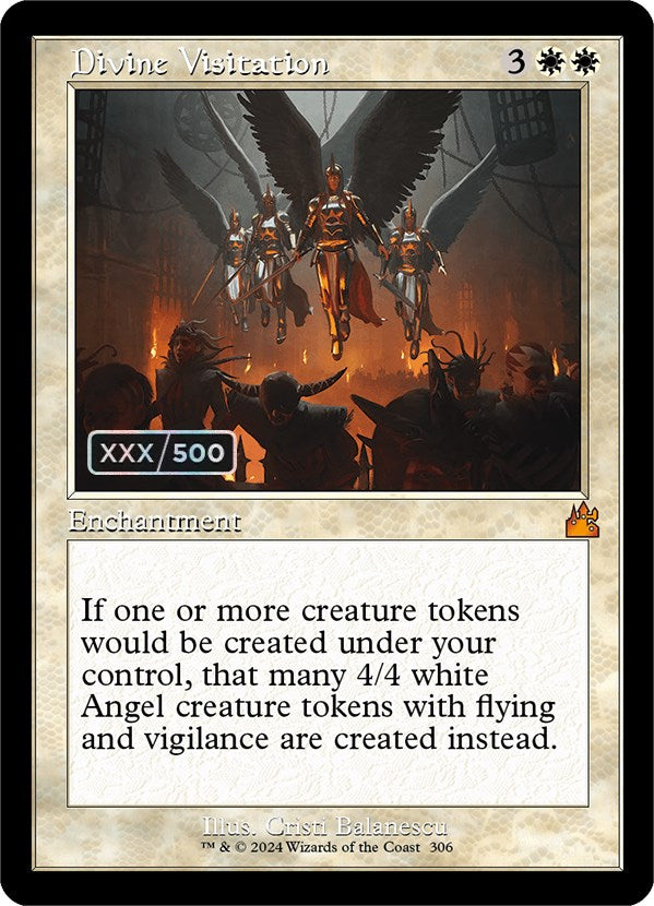 Divine Visitation (Retro) (Serialized) [Ravnica Remastered] | Good Games North