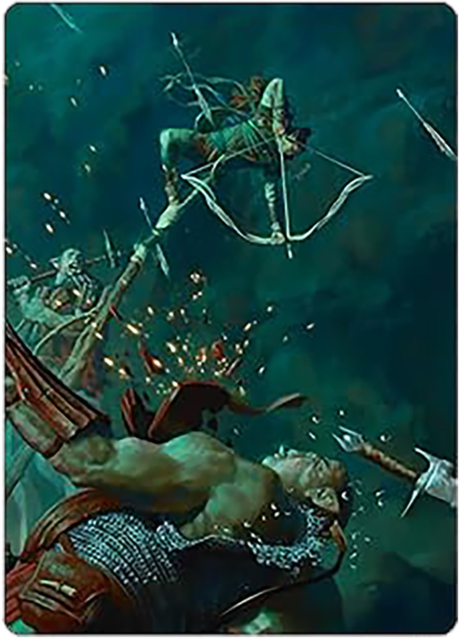 Legolas's Quick Reflexes Art Card [The Lord of the Rings: Tales of Middle-earth Art Series] | Good Games North