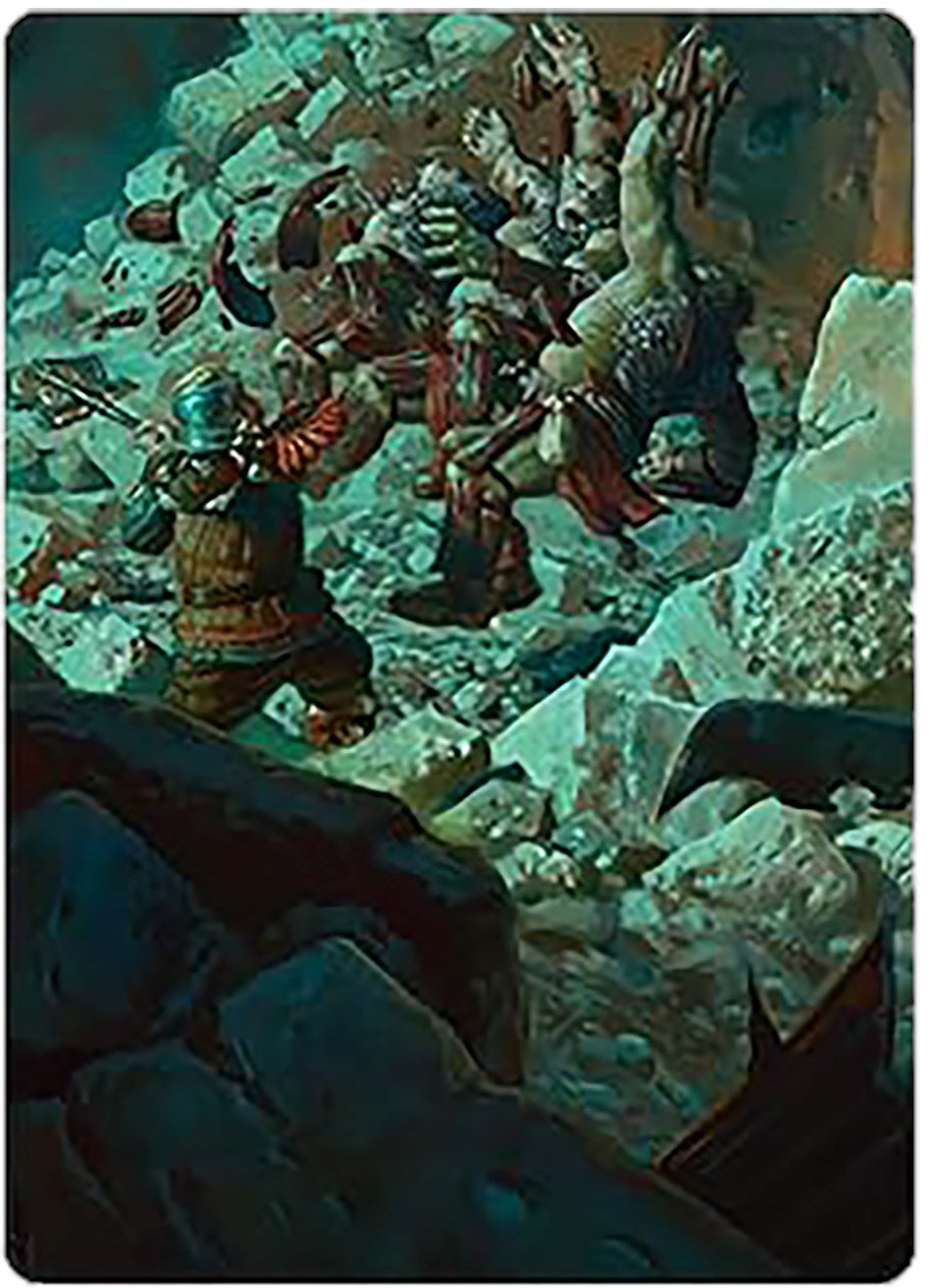 Gimli's Reckless Might Art Card [The Lord of the Rings: Tales of Middle-earth Art Series] | Good Games North