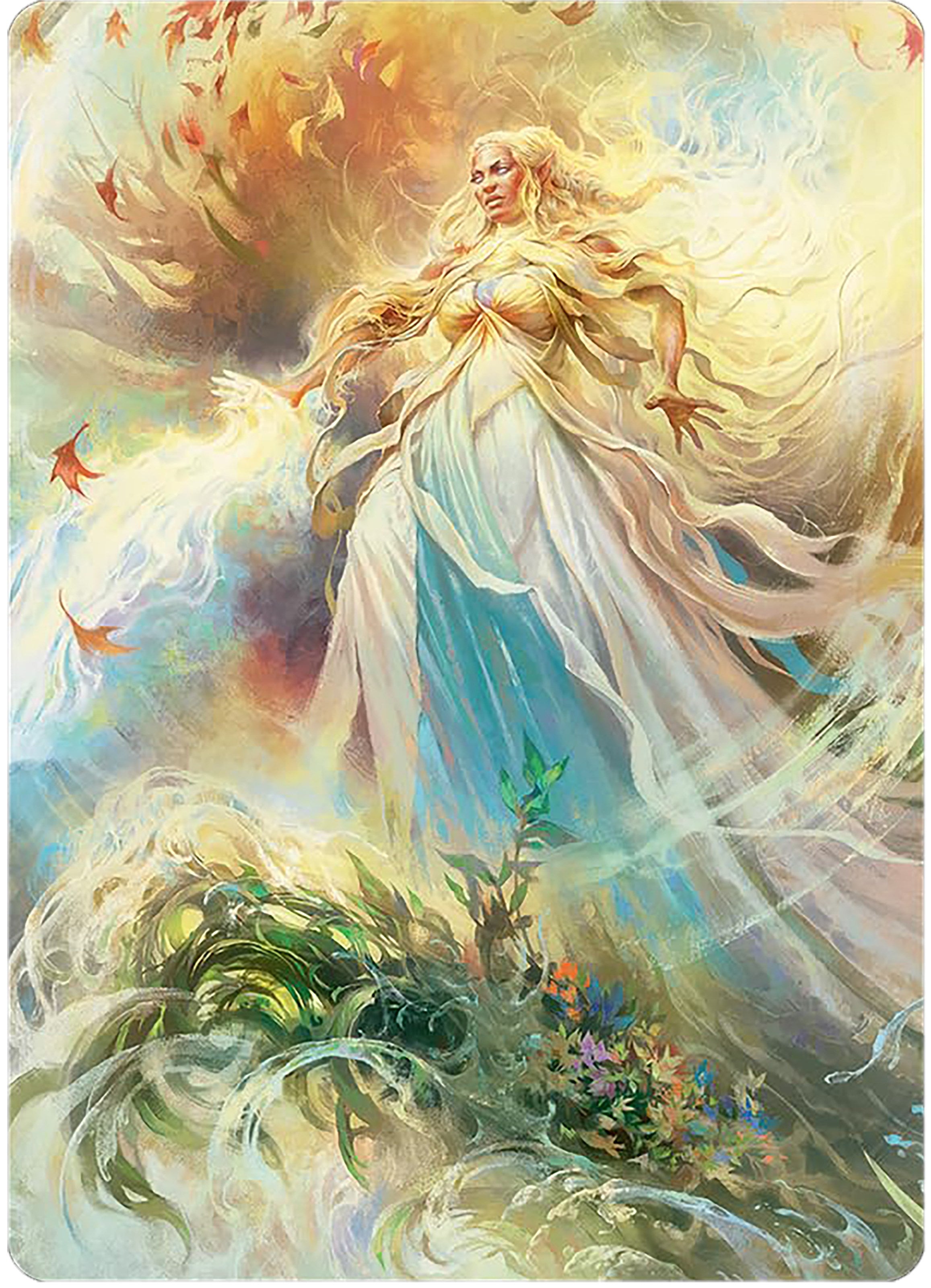 Galadriel, Light of Valinor Art Card [The Lord of the Rings: Tales of Middle-earth Art Series] | Good Games North