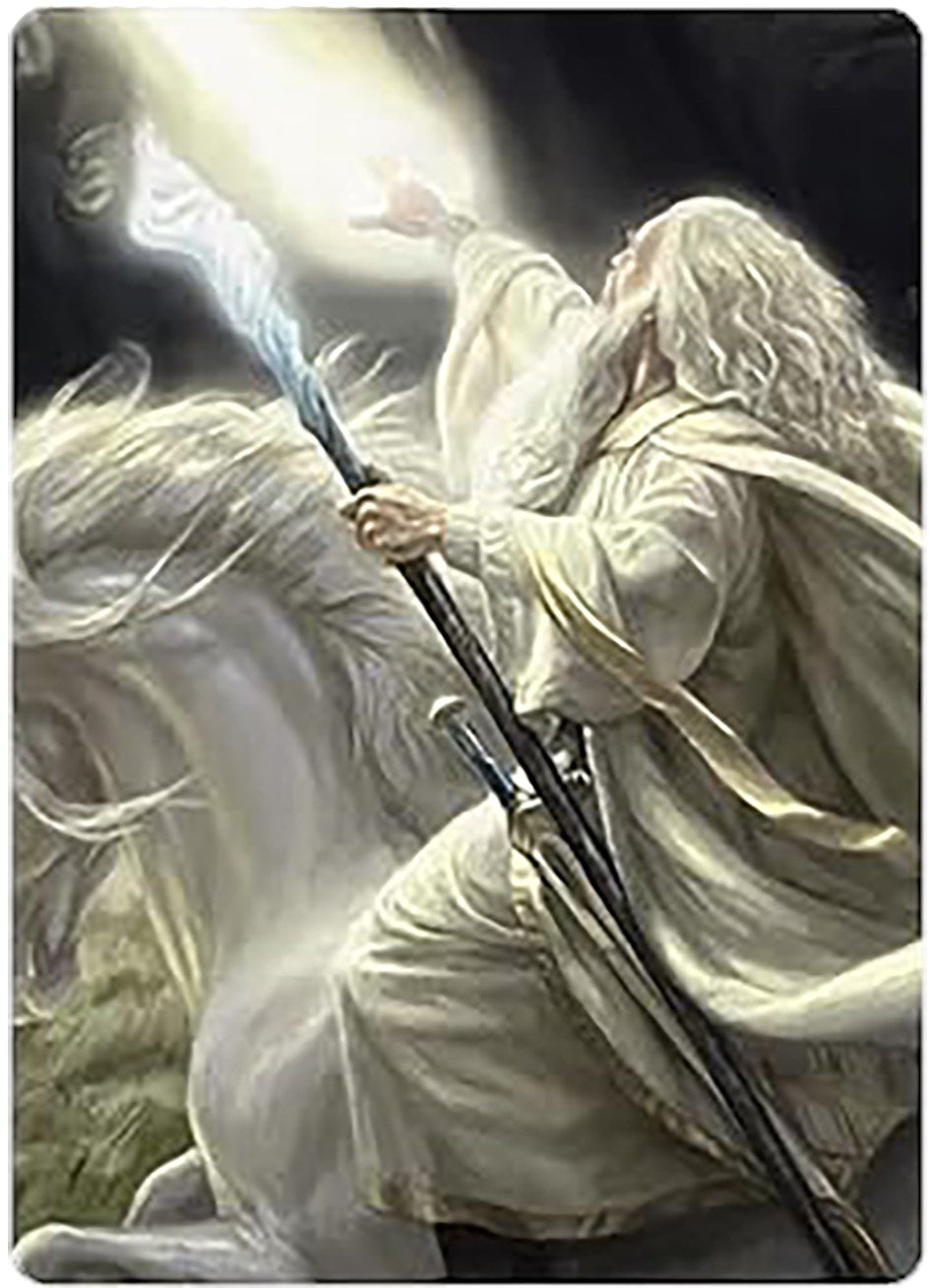 Gandalf of the Secret Fire Art Card [The Lord of the Rings: Tales of Middle-earth Art Series] | Good Games North
