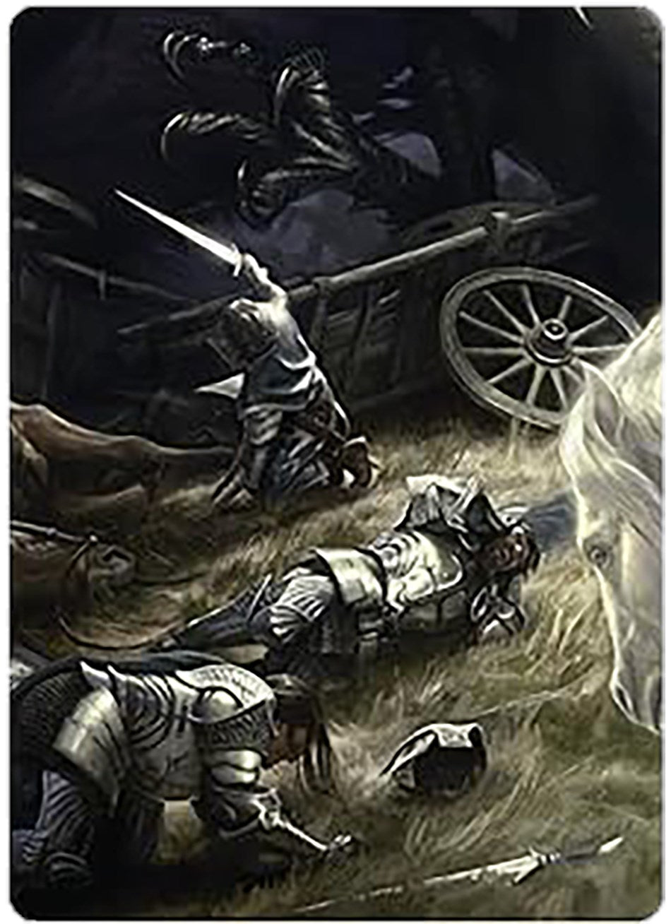 Courageous Resolve Art Card [The Lord of the Rings: Tales of Middle-earth Art Series] | Good Games North