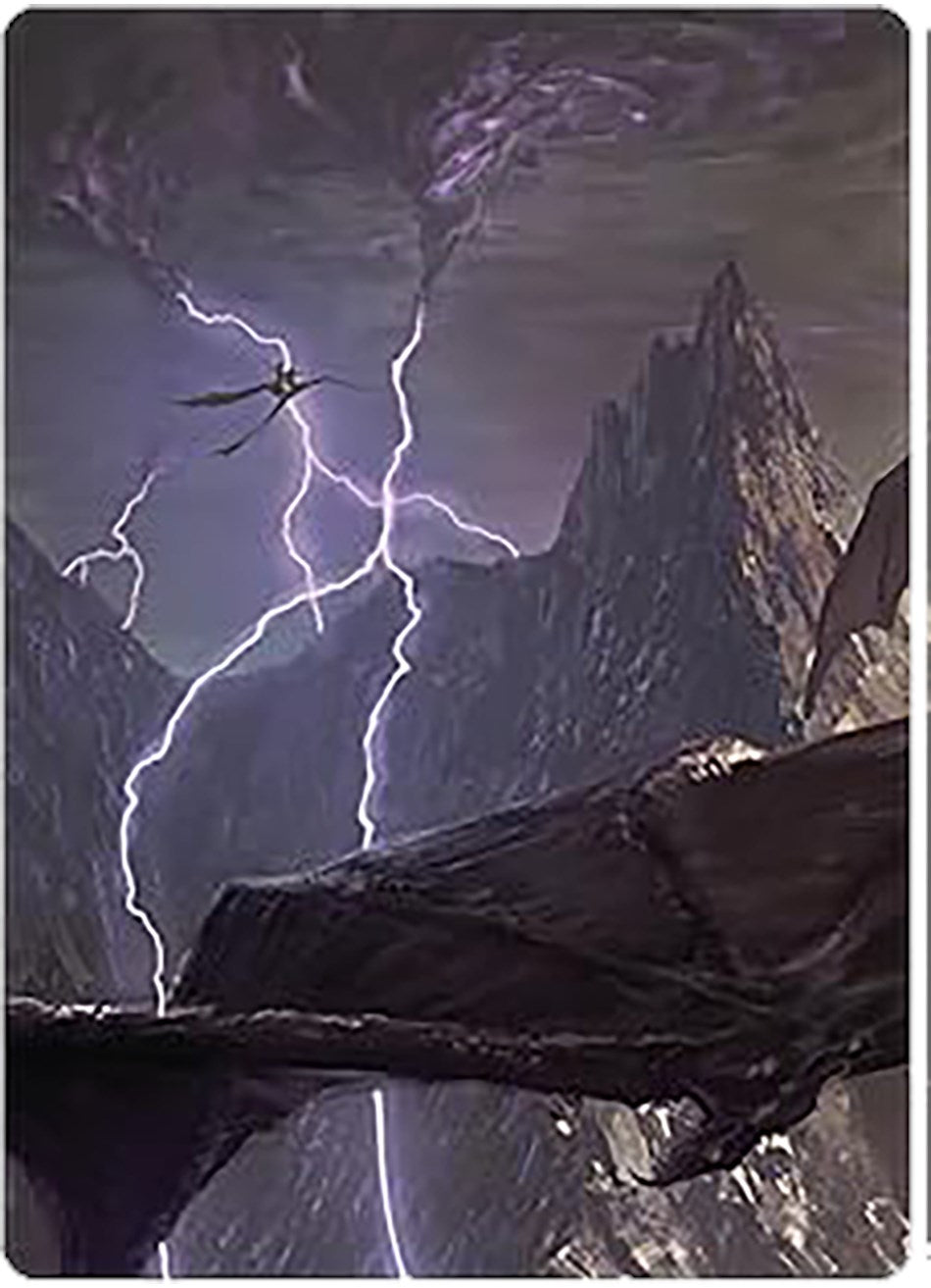 Call Forth the Tempest Art Card [The Lord of the Rings: Tales of Middle-earth Art Series] | Good Games North