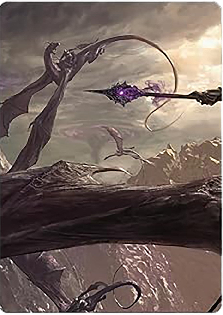 Nazgul Battle-Mace Art Card [The Lord of the Rings: Tales of Middle-earth Art Series] | Good Games North