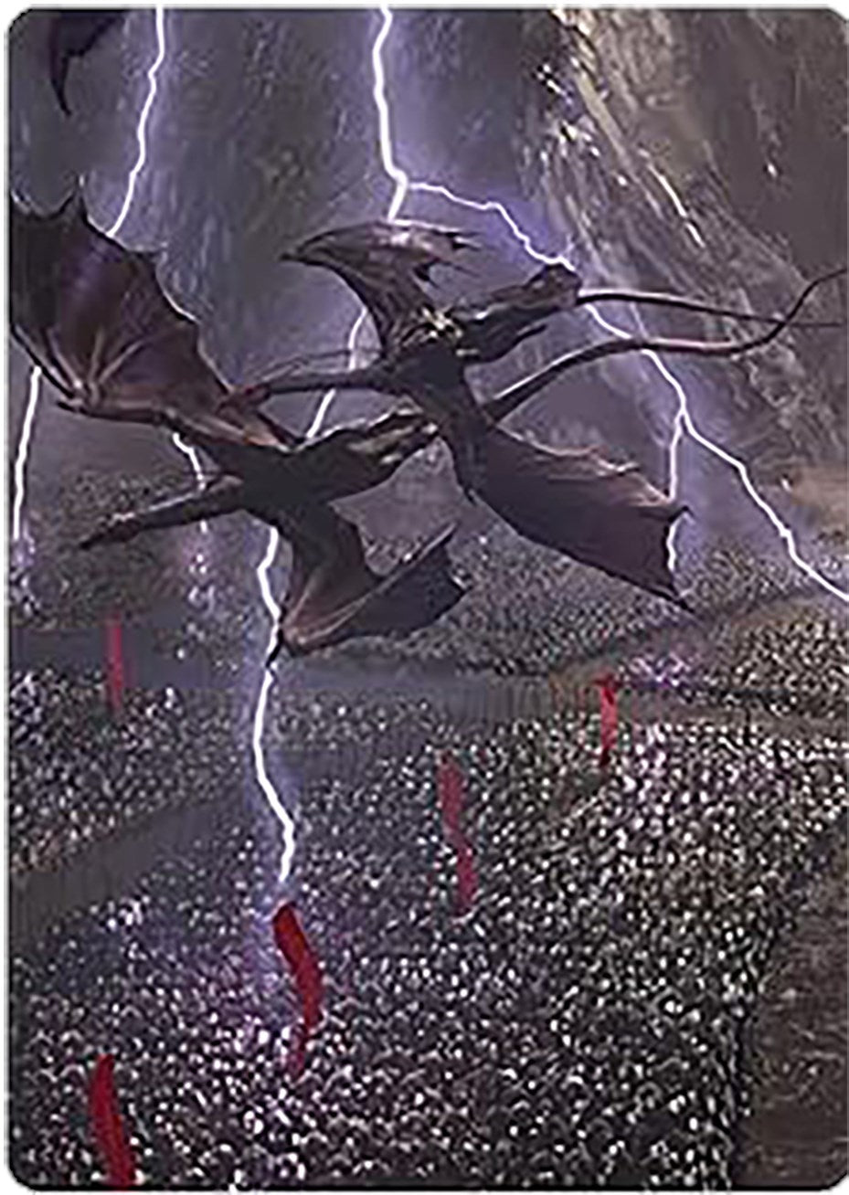 Mordor on the March Art Card [The Lord of the Rings: Tales of Middle-earth Art Series] | Good Games North
