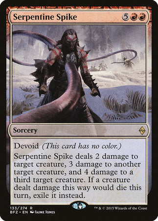 Serpentine Spike [Battle for Zendikar] | Good Games North