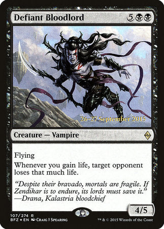 Defiant Bloodlord [Battle for Zendikar Promos] | Good Games North