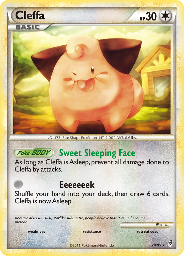 Cleffa (24/95) [HeartGold & SoulSilver: Call of Legends] | Good Games North