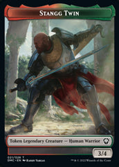 Bird (002) // Stangg Twin Double-sided Token [Dominaria United Tokens] | Good Games North
