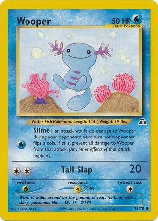 Wooper (71/75) [Neo Discovery Unlimited] | Good Games North