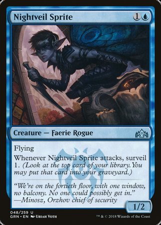 Nightveil Sprite [Guilds of Ravnica] | Good Games North